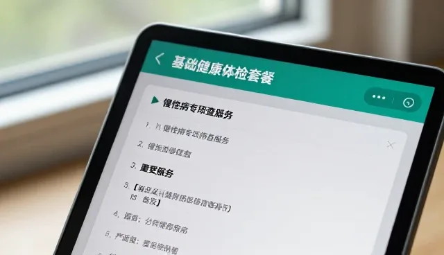健康管理中的临床诊疗服务应用经验分享